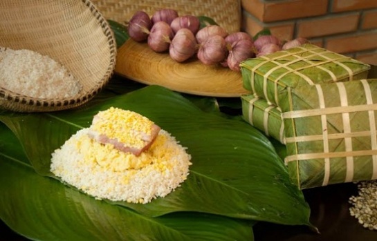 Le secret de la saveur délicieuse des "banh chung" de Tranh Khuc réside dans le choix des ingrédients. 